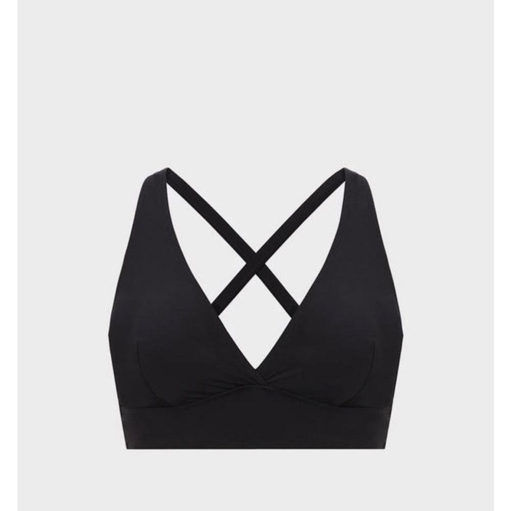 New! Torrid sz‎ 4 Deep V Triangle Swim Suit Bathing Top 4X